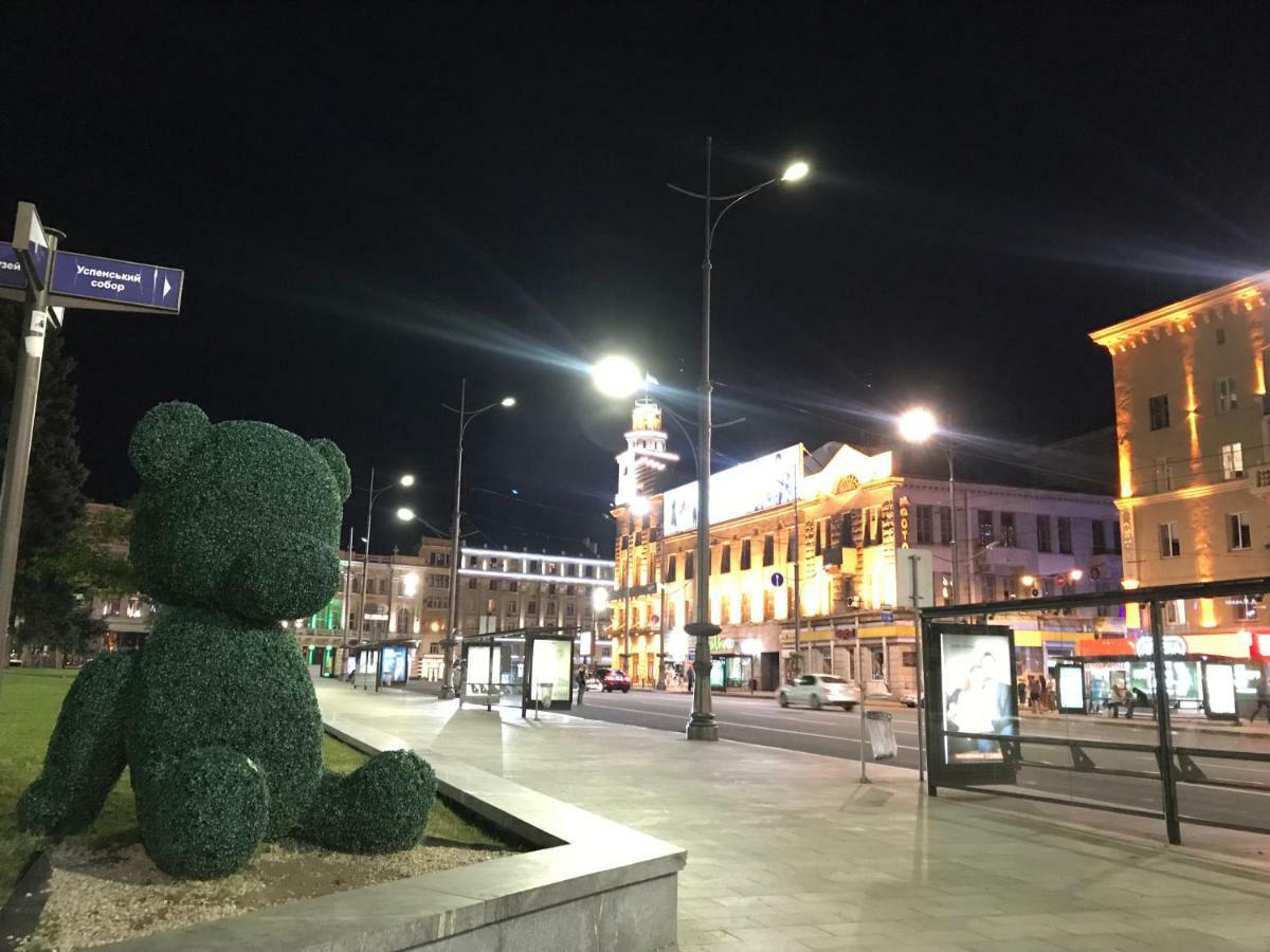 Modern Luxury Studio In The Center Of Kharkiv At Konstitutsii Square Eksteriør billede